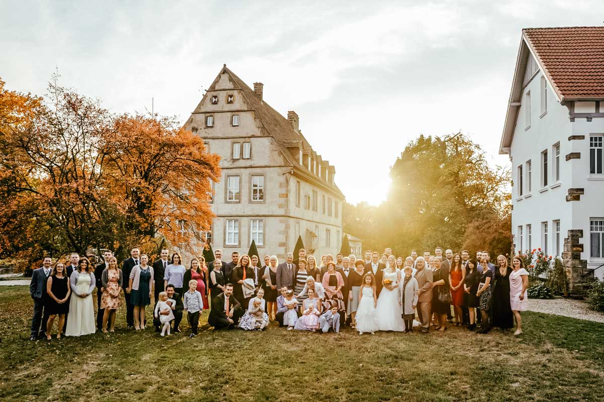 Hochzeit im Schloss von Hammerstein