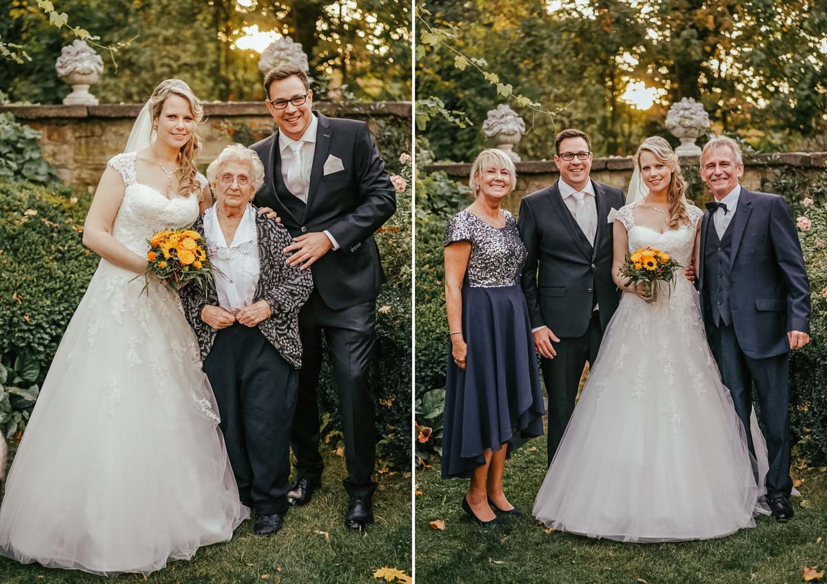 Hochzeit im Schloss von Hammerstein
