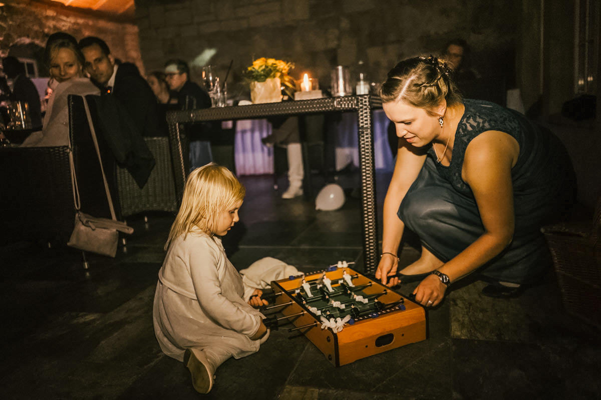 Hochzeit im Schloss von Hammerstein