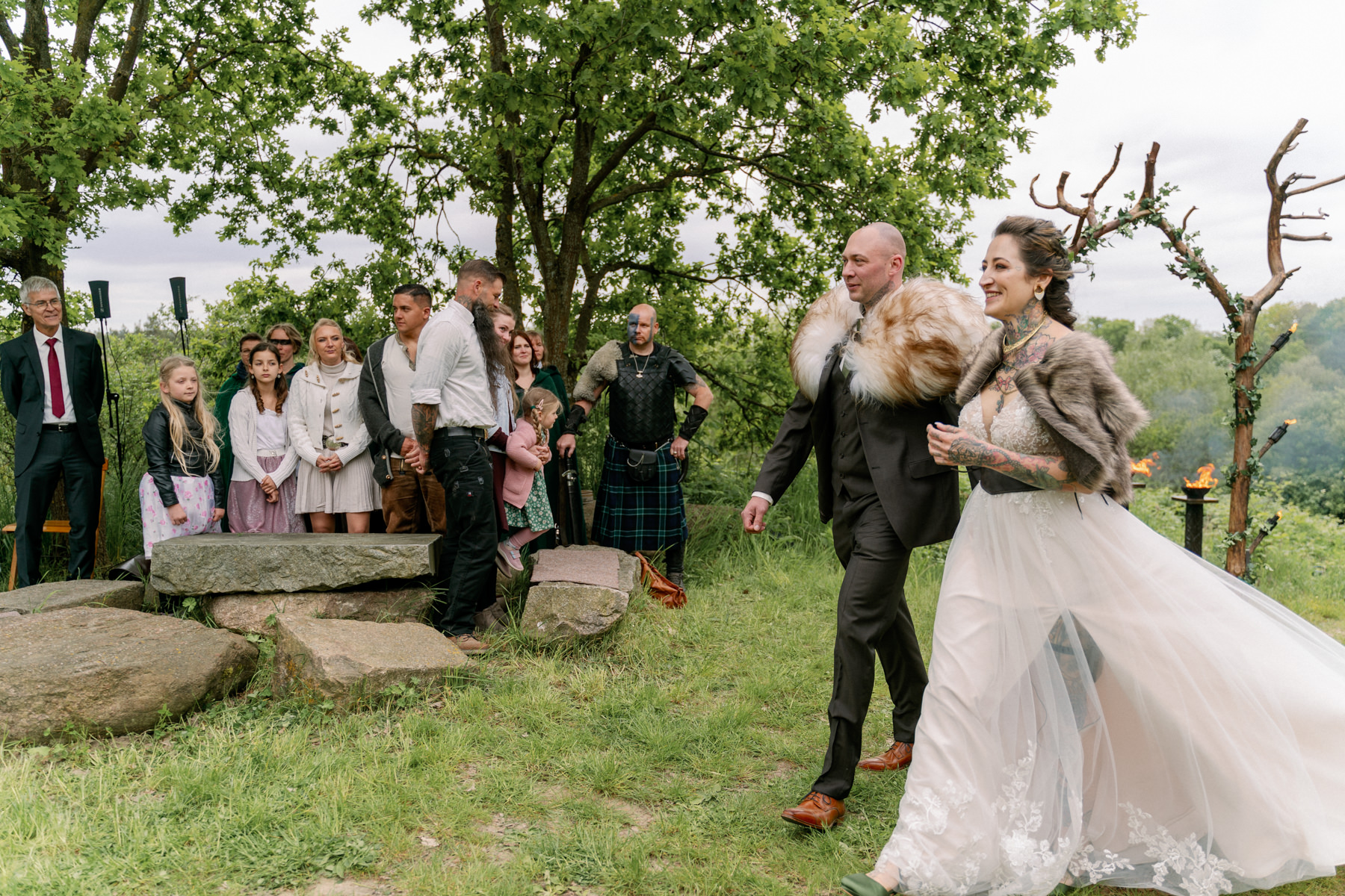 Heidnische Hochzeit am Roscher See
