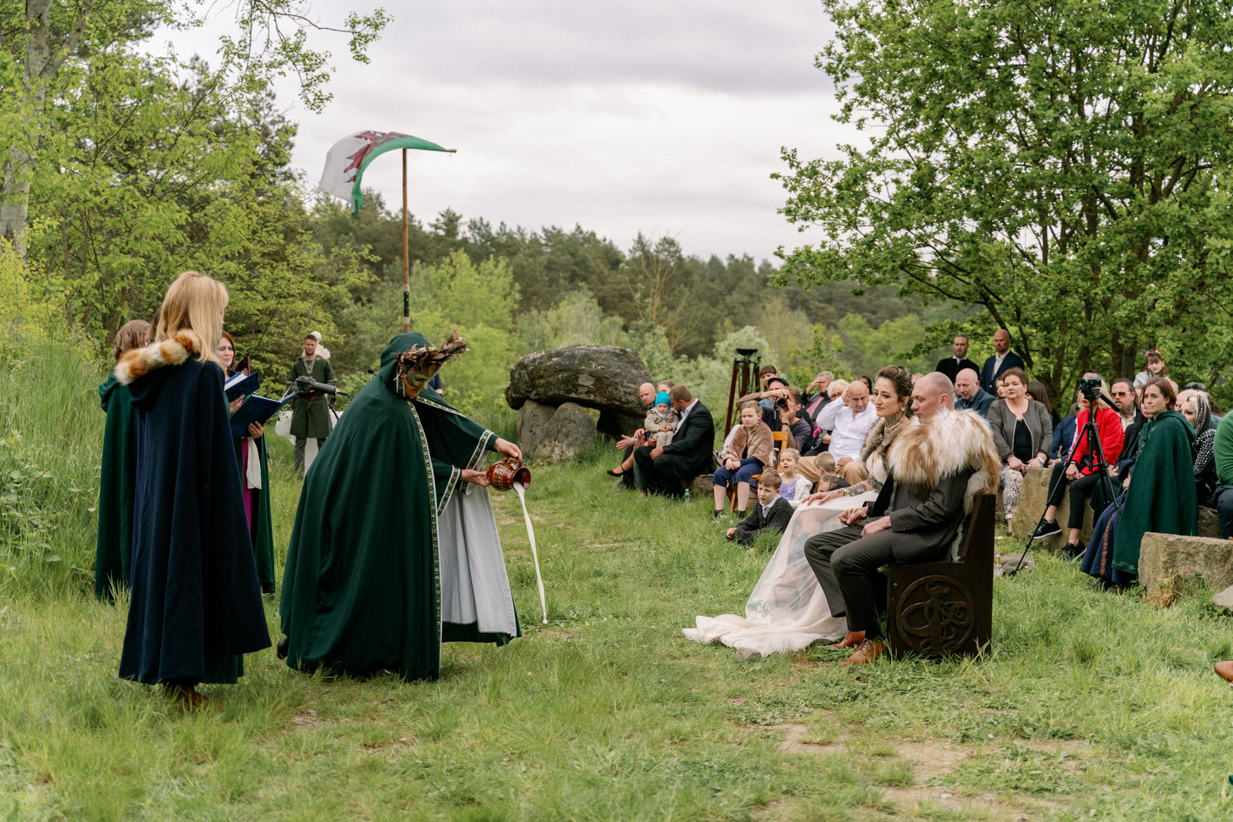 Heidnische Hochzeit am Roscher See