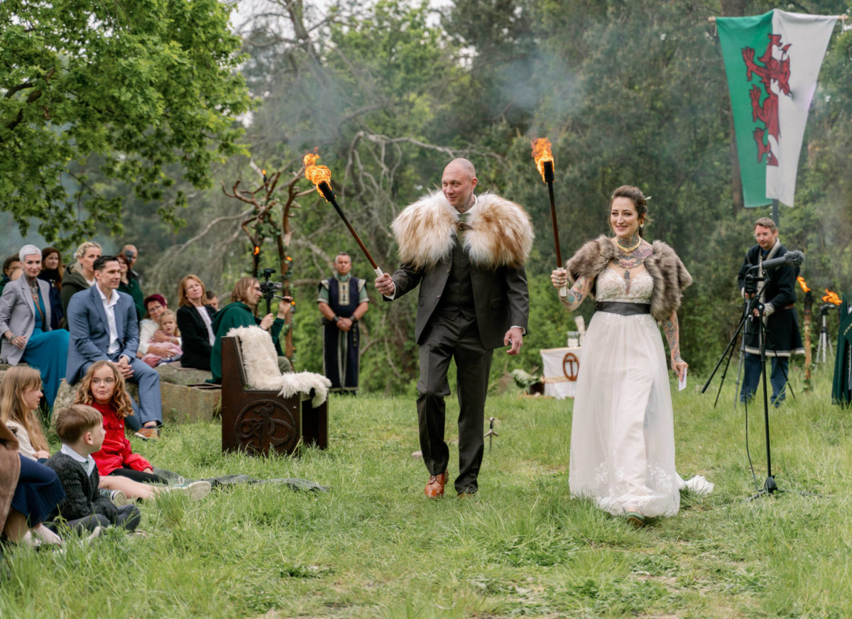 Heidnische Hochzeit am Roscher See