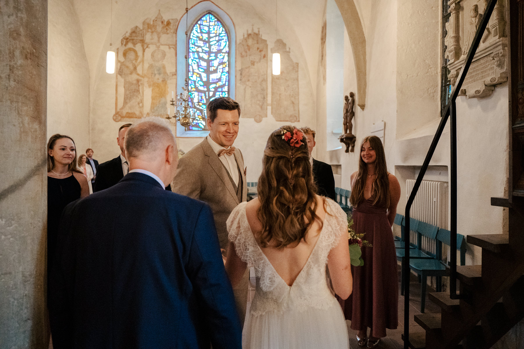 Romantische Sommerhochzeit im Schloss von Hammerstein