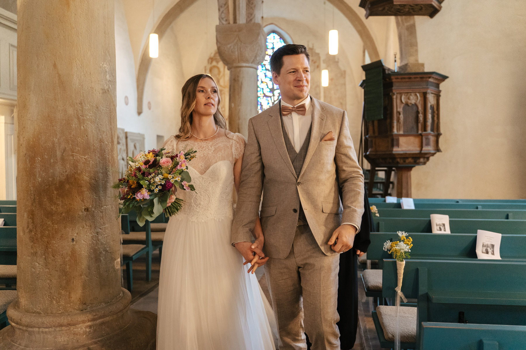 Romantische Sommerhochzeit im Schloss von Hammerstein