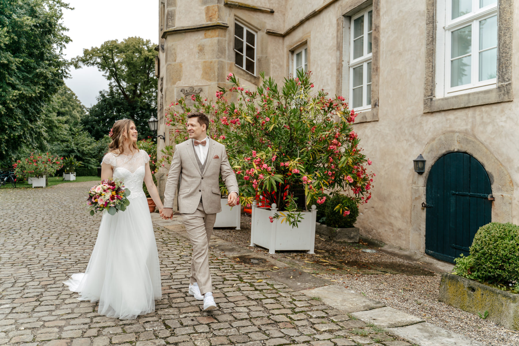 Romantische Sommerhochzeit im Schloss von Hammerstein