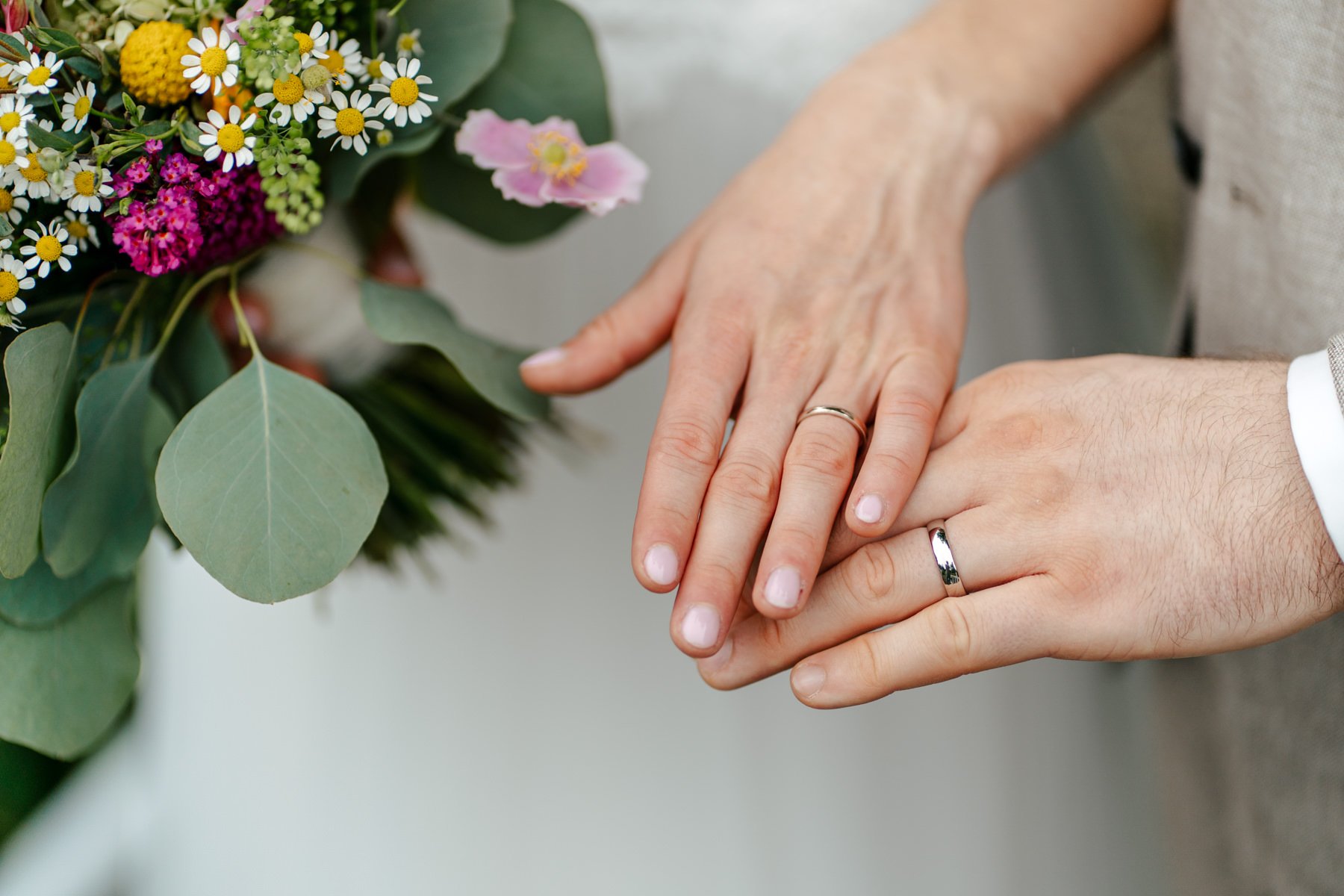Romantische Sommerhochzeit im Schloss von Hammerstein