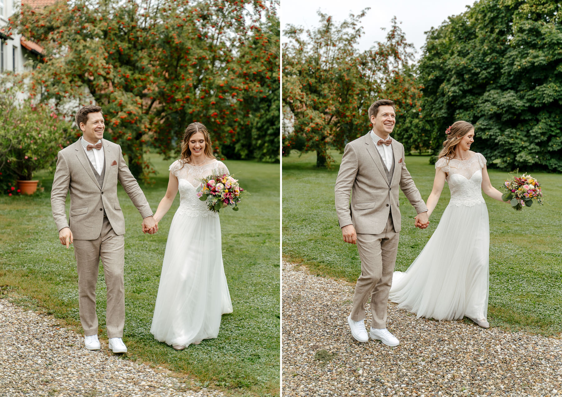 Romantische Sommerhochzeit im Schloss von Hammerstein