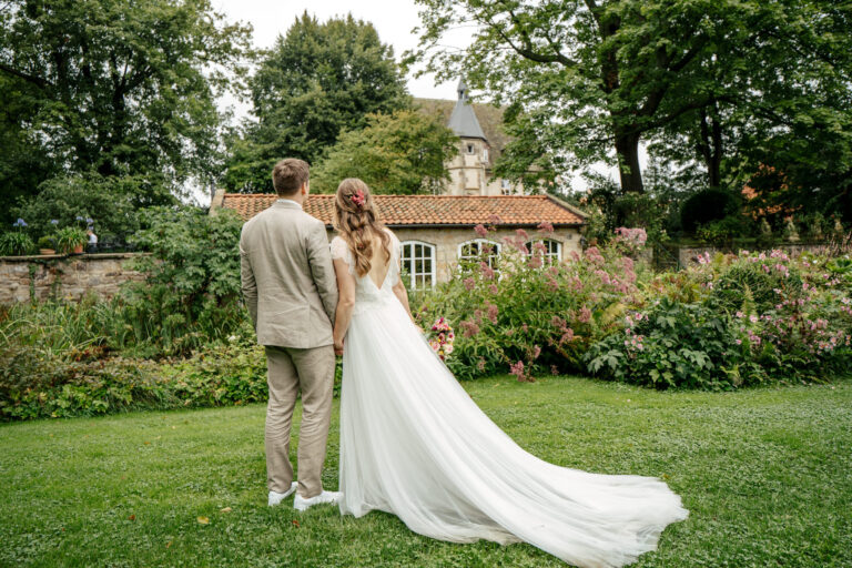 Romantische Sommerhochzeit im Schloss von Hammerstein