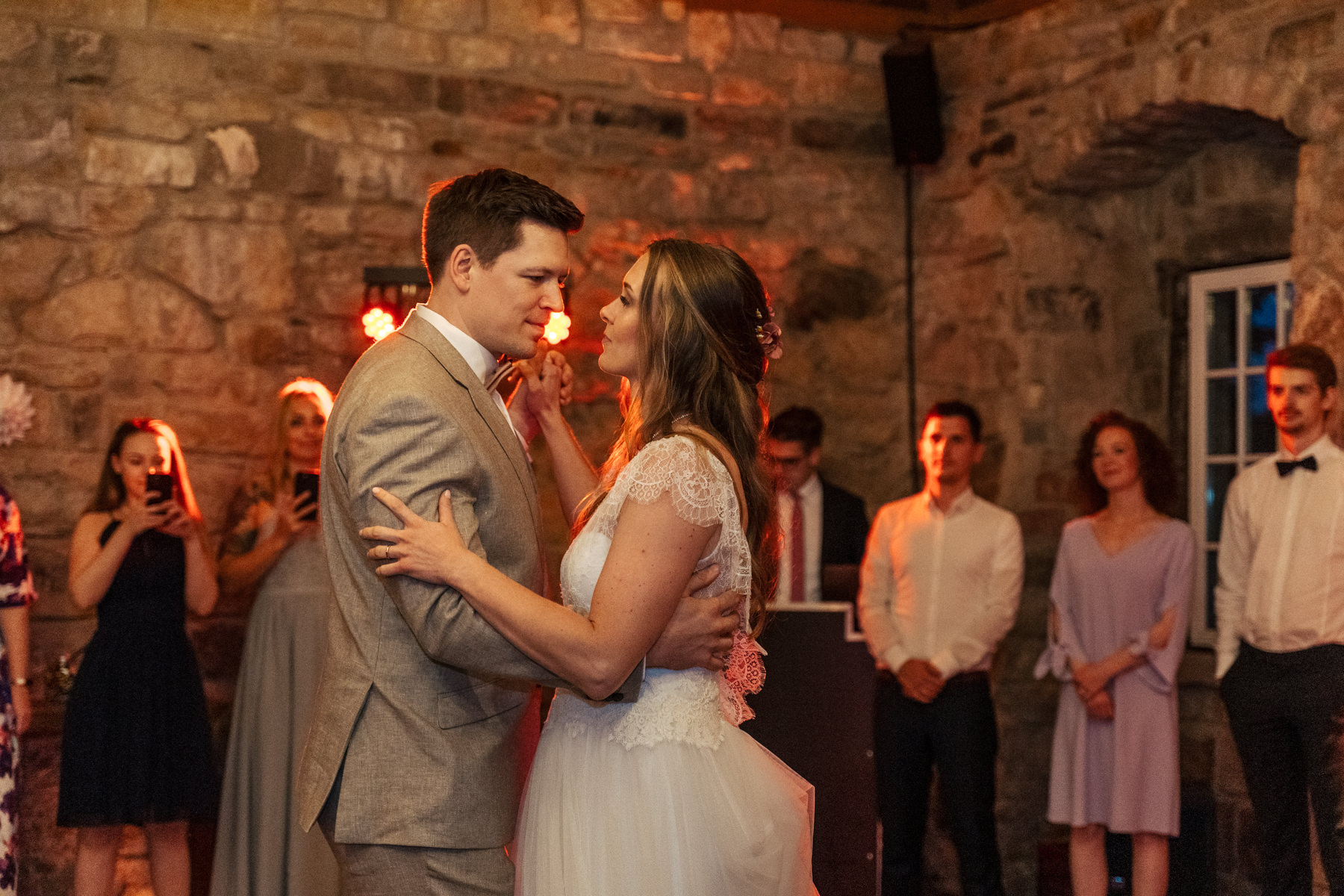 Romantische Sommerhochzeit im Schloss von Hammerstein