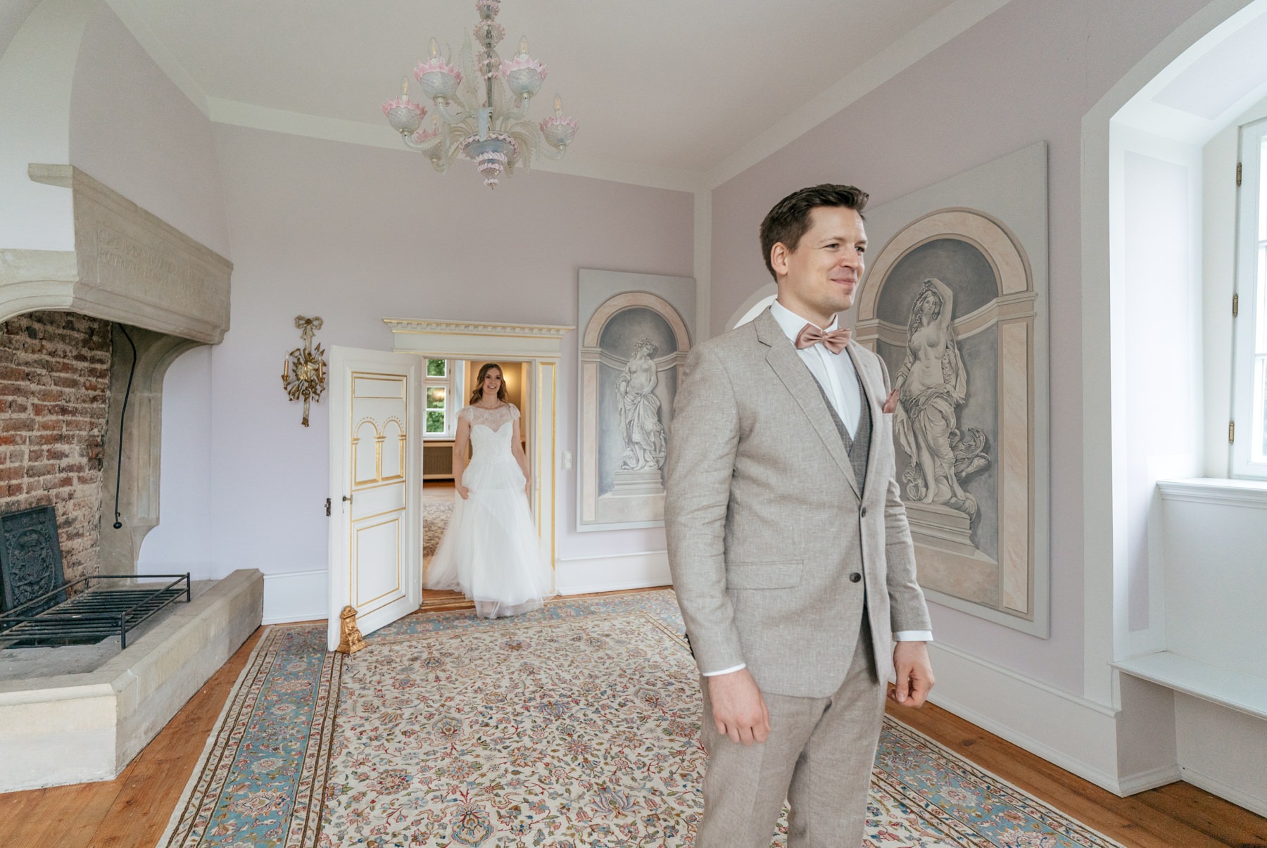 Romantische Sommerhochzeit im Schloss von Hammerstein