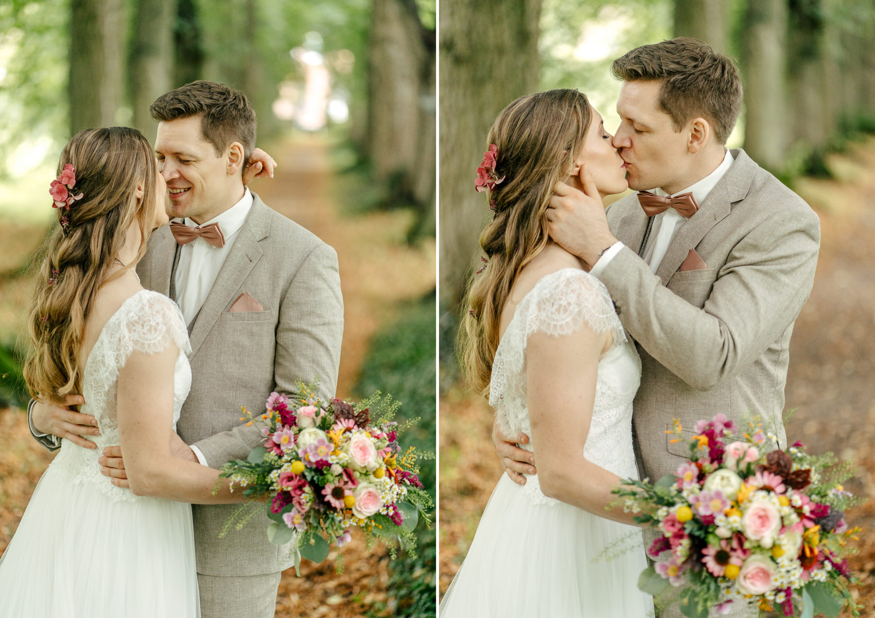 Romantische Sommerhochzeit im Schloss von Hammerstein