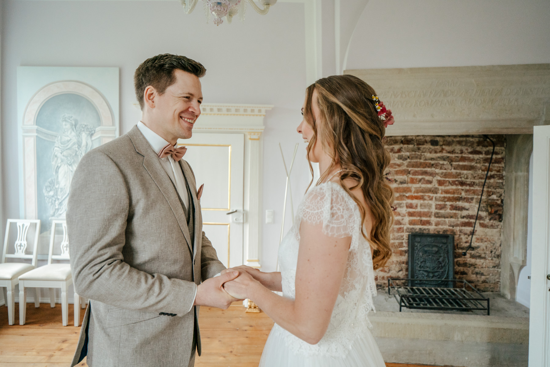 Romantische Sommerhochzeit im Schloss von Hammerstein